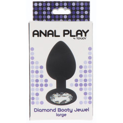 ANAL PLAY TOYJOY Plug Bijou Diamond Booty L 9 x 4 cm